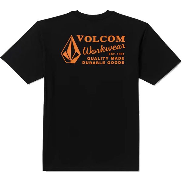 Triko Volcom Workwear S/S - Černá - M