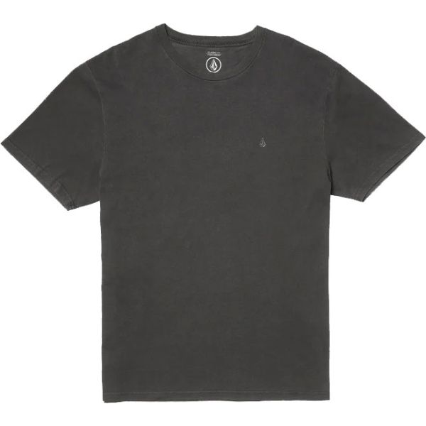 Triko Volcom Solid Stone Emb S/S - Černá - S