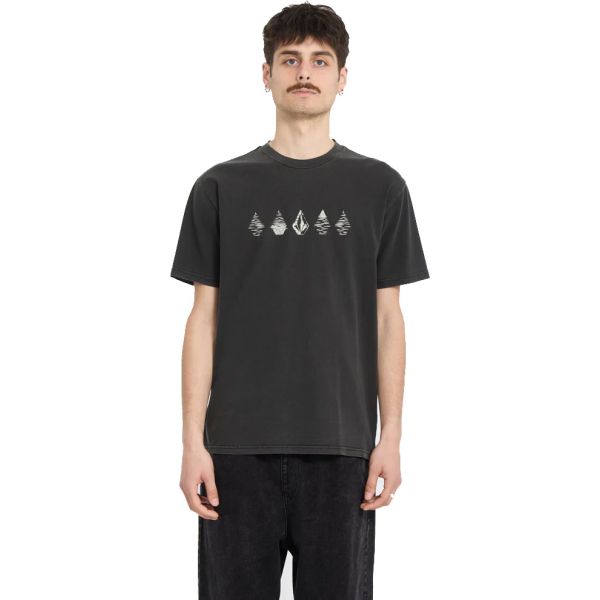 Triko Volcom Lunar Phases S/S - Černá - Xl