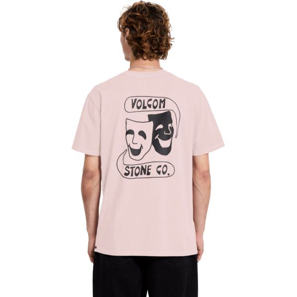 Triko Volcom Comedie Pw S/S - Růžová - M