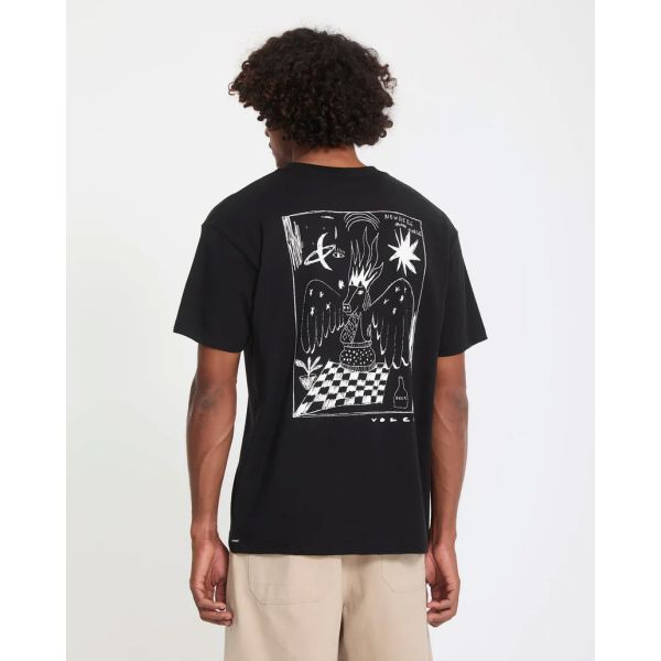 Triko Volcom Nowhere S/S - Černá - M