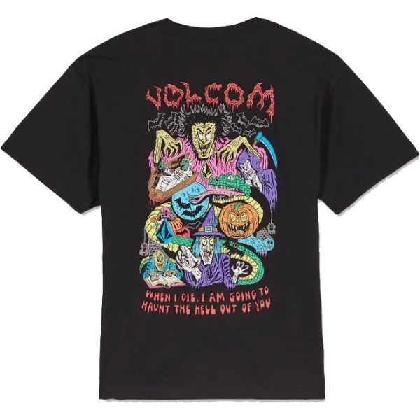 Triko Volcom Fa Jj Villard S/S - Černá - M