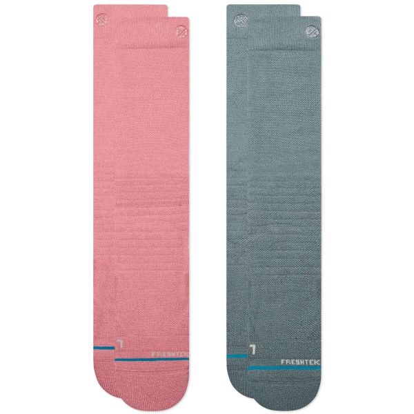 Ponožky Stance Mellowed 2 Pack - Šedá - M