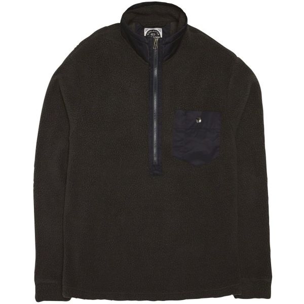 Bunda Airblaster Sherpa Half Zip - Černá - S
