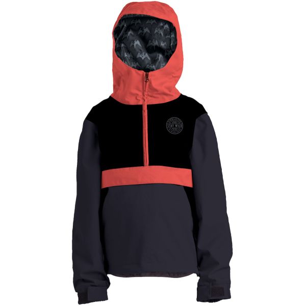 Bunda Airblaster Trenchover Kids - Černá - M