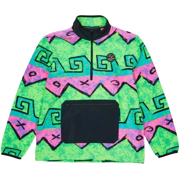 Mikina Airblaster Fleece Half Zip - Zelená - M