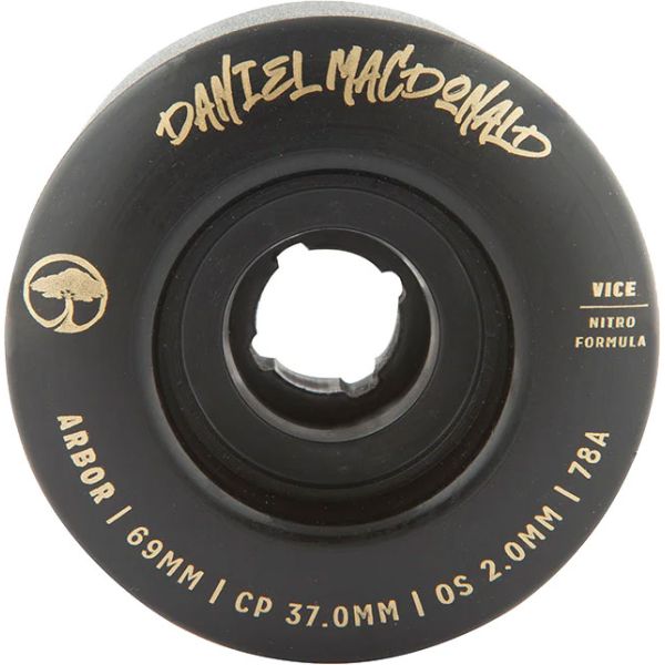 Sk8 Kola Arbor Vice Daniel Macdonald - Černá - 69Mm/78A
