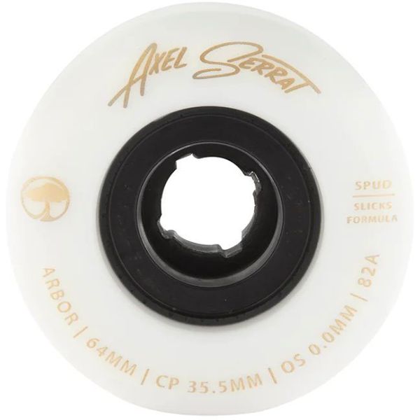 Sk8 Kola Arbor Spud Axel Serrat - Bílá - 64Mm/82A