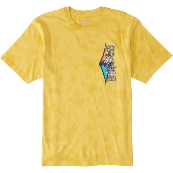 Triko Billabong L.O.T.R. S/S - Žlutá - M