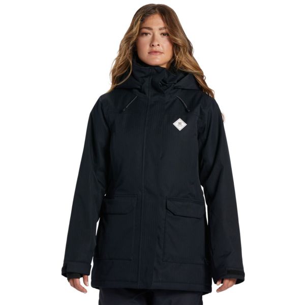 Bunda Dc Phoenix Parka Wms - Černá - S