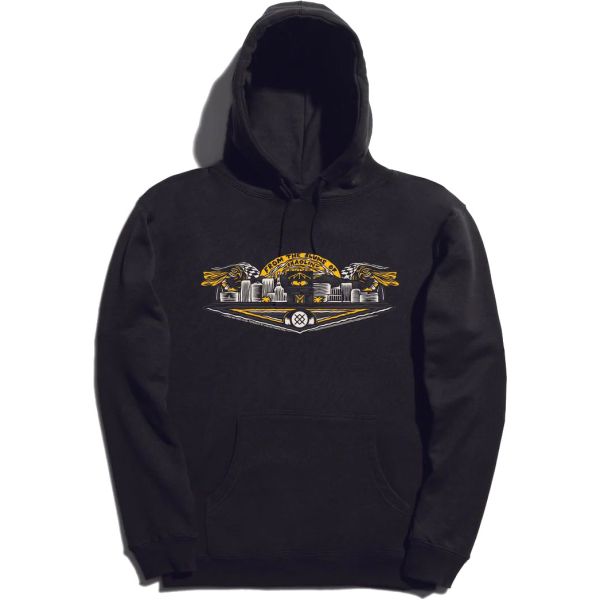 Mikina Stance Panther Hoodie - Černá - Xxl