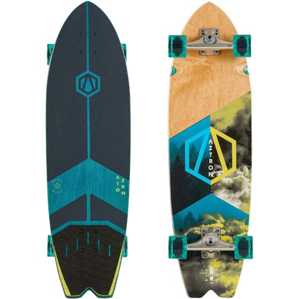 Surfskate Aztron Forest - Modrá - 34