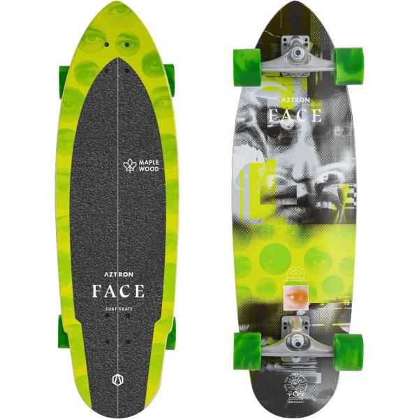 Surfskate Aztron Face - Zelená - 33