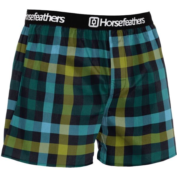 Trenky Horsefeathers Clay Boxer - Modrá - S