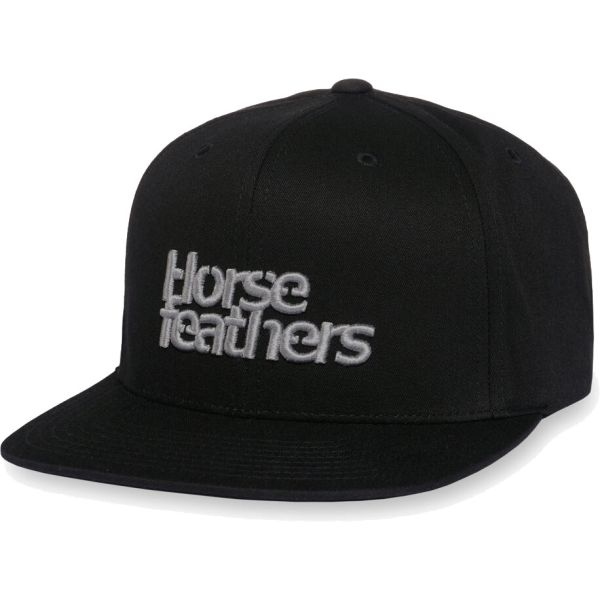 Kšiltovka Horsefeathers Rise - Černá - Univerzální