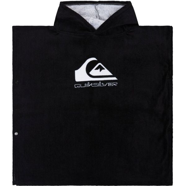 Pončo Quiksilver Hoody Boys - Černá - Univerzální