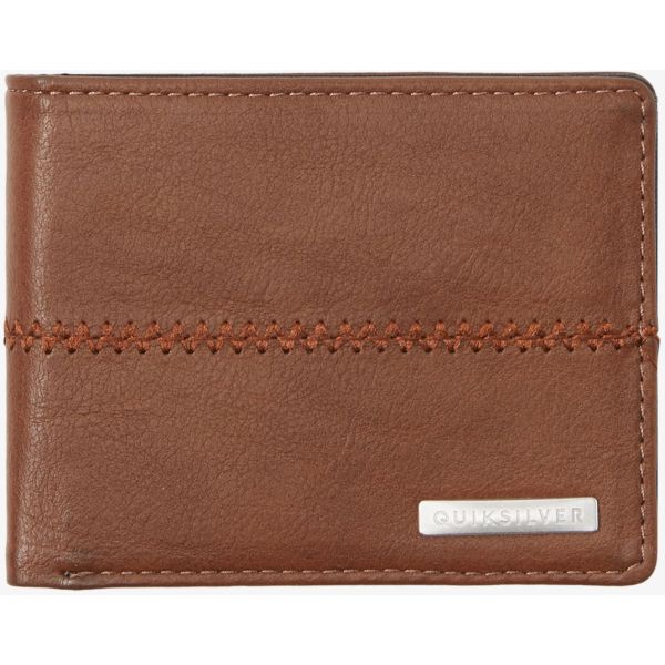 Peněženka Quiksilver Stitchy 3 - Hnědá - L