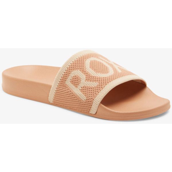 Pantofle Roxy Slippy Knit - Béžová - Us6