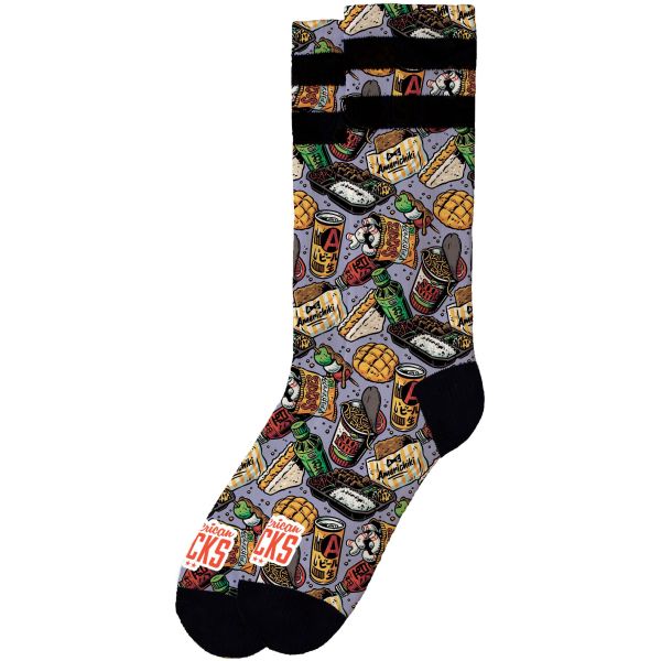 Ponožky American Socks Yummies - Fialová - L/Xl