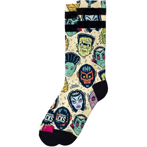 Ponožky American Socks Villains - Žlutá - S/M