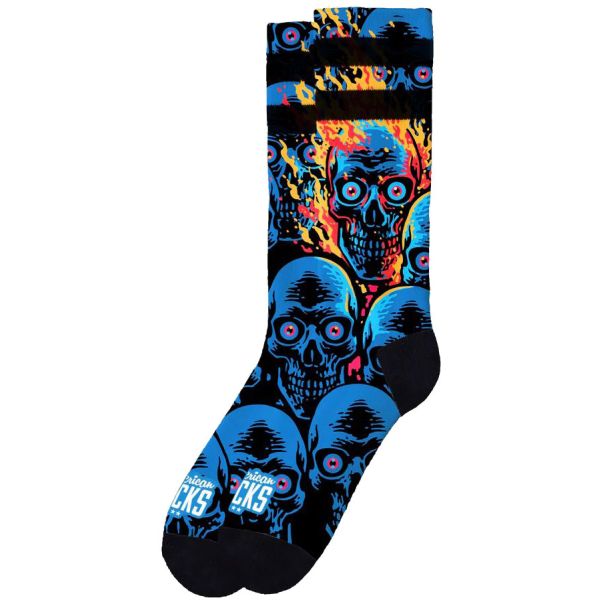 Ponožky American Socks Knucklehead - Modrá - S/M