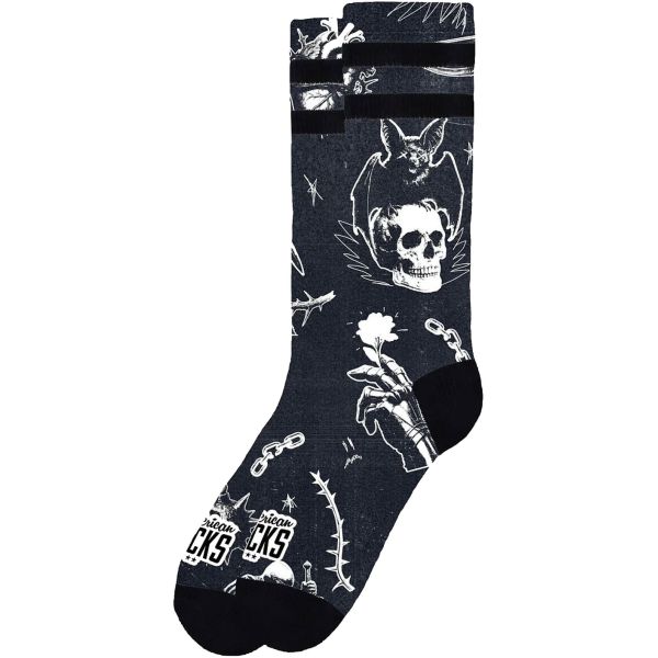 Ponožky American Socks Dark Fantasy - Černá - S/M