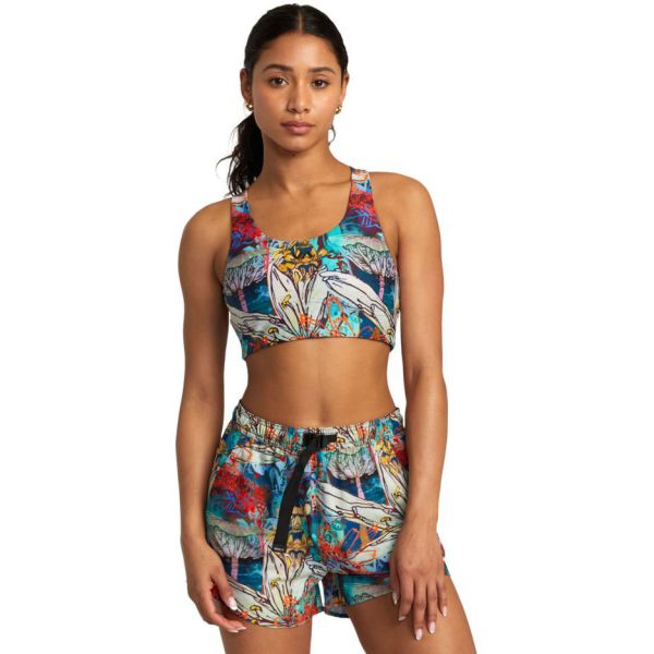 Podprsenka Rvca Sage Cross Back Bra Wms - Modrá - S