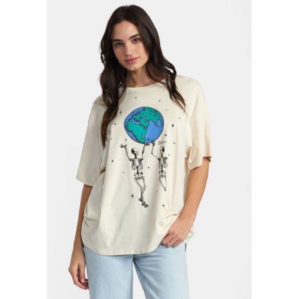 Triko Rvca No Bounds S/S Wms - Béžová - L