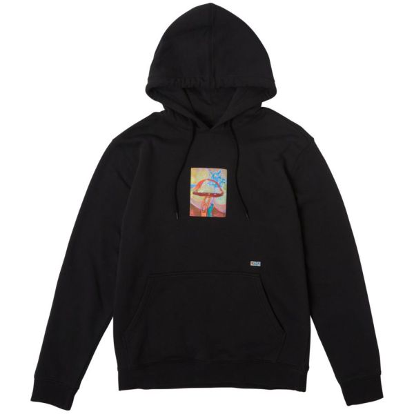 Mikina Rvca Sage Hoodie - Černá - M