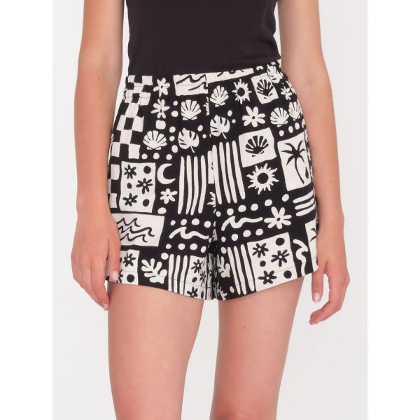 Kraťasy Volcom Sunny Wild Wms - Černá - S