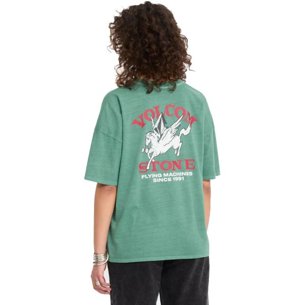 Triko Volcom Voltrip Wms - Zelená - Xs
