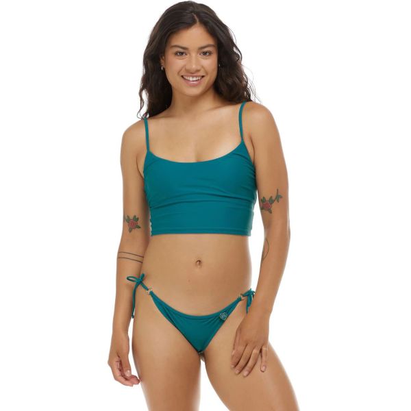 Plavky Body Glove Smoothies Norah Crop T - Zelená - Xl