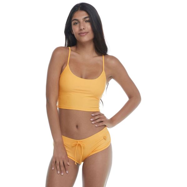 Plavky Body Glove Smoothies Norah Crop T - Žlutá - S