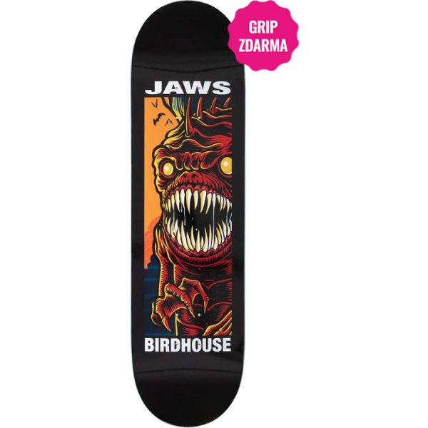 Sk8 Deska Birdhouse Jaws Second Life - Červená - 8.475