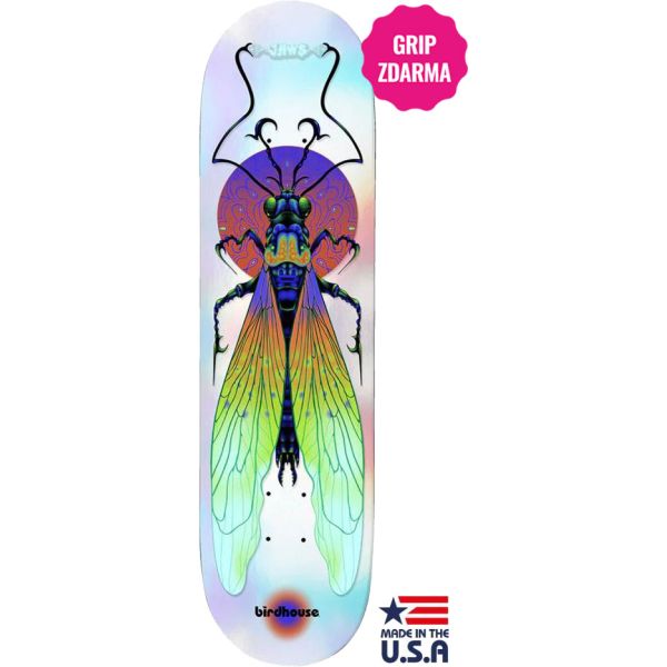 Sk8 Deska Birdhouse Jaws Ilham Insects - Zelená - 8.38