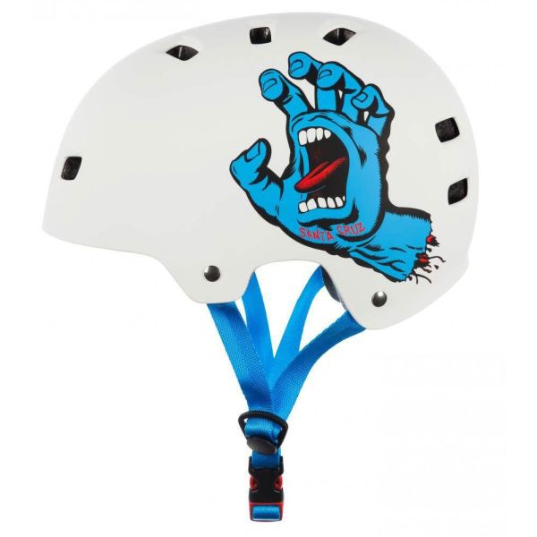 Helma Bullet X Santa Cruz Screaming Hand - Bílá - 58/61