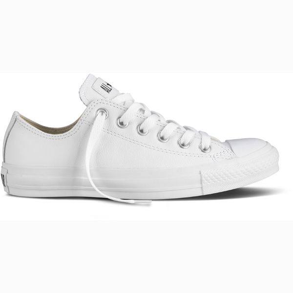 Boty Converse Ct All Star Tonal Leather - Bílá - Us3.5