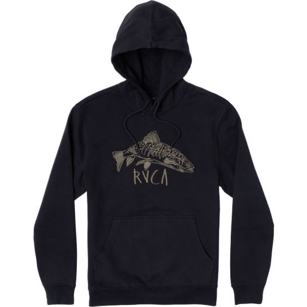 Mikina Rvca Downstream Hoodie - Černá - M
