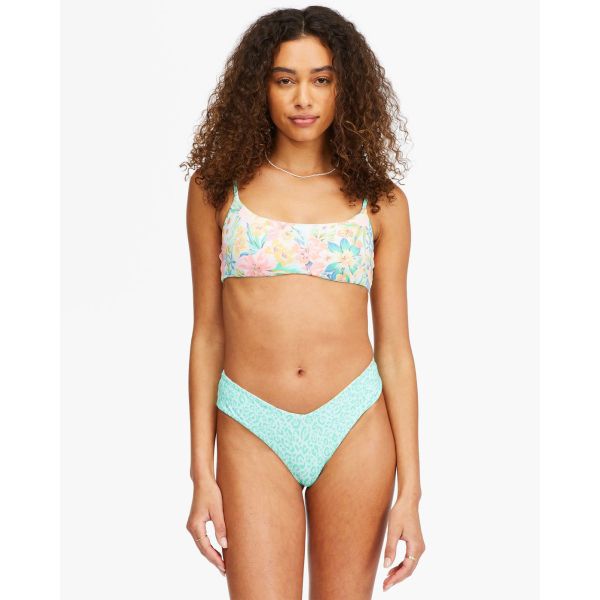 Plavky Billabong Sweet Tropics Rev Fiji - Zelená - M