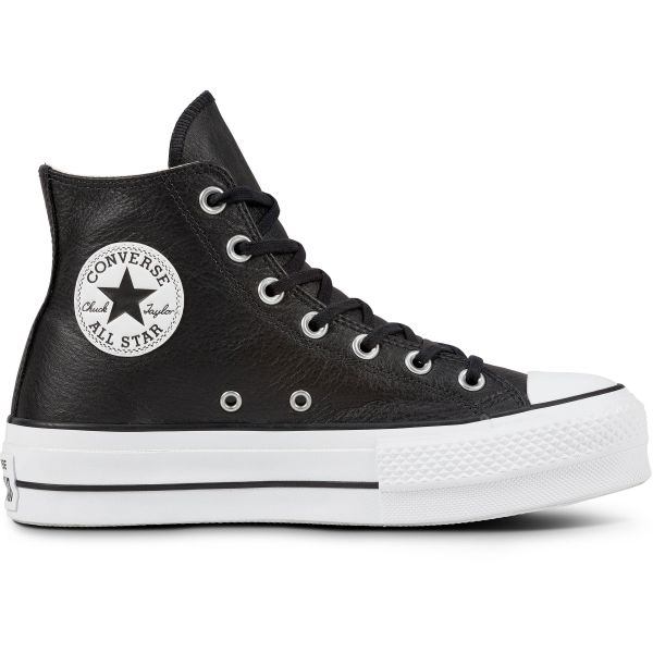 Boty Converse Ct All Star Leather Platfo - Černá - Us5.5