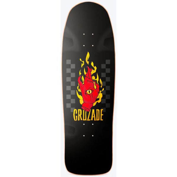 Sk8 Deska Cruzade Mudra Old School - Černá - 10.0