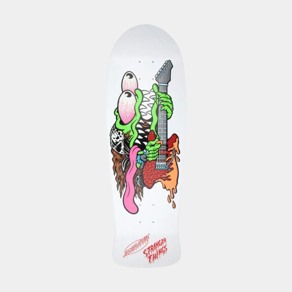 Sk8 Deska Santa Cruz X Stranger Things M - Bílá - 10.1