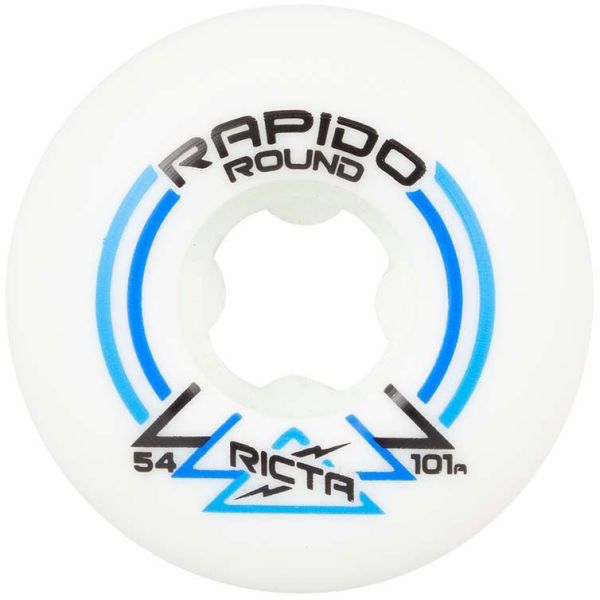 Sk8 Kola Ricta Rapido Round - Bílá - 54Mm/101A