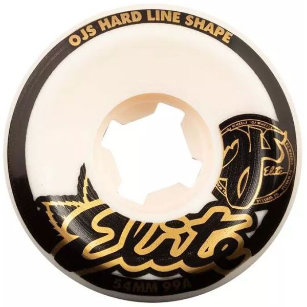 Sk8 Kola Oj Elite Hardline - Bílá - 54Mm/99A