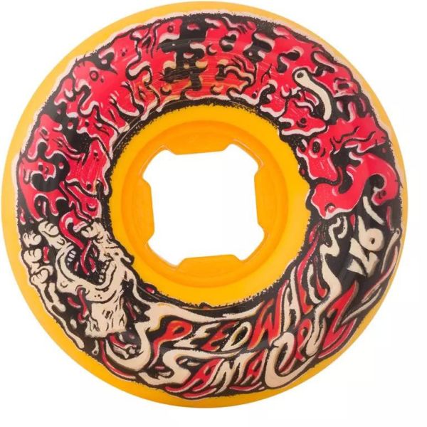 Sk8 Kola Slime Balls Vomit Mini Orange - Oranžová - 53Mm/97A