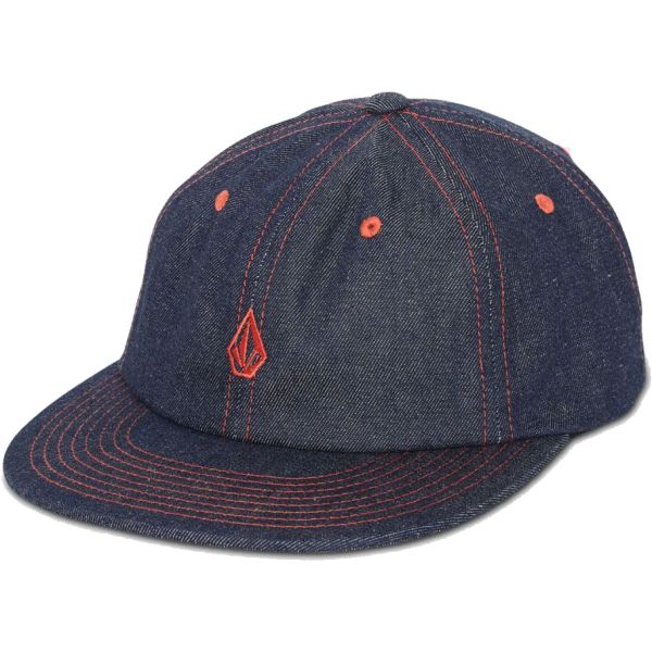 Kšiltovka Volcom Full Stone Dad Nuts - Modrá - Univerzální