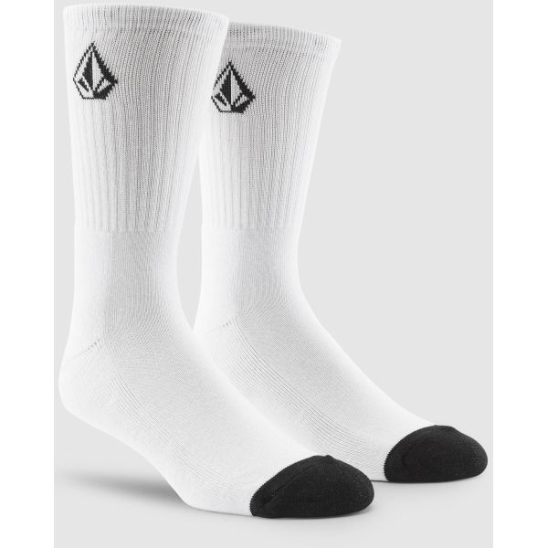 Ponožky Volcom Full Stone 3Pk - Bílá - Univerzální
