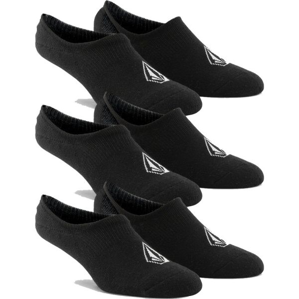 Ponožky Volcom Stones Nshw 3Pk - Černá - Univerzální