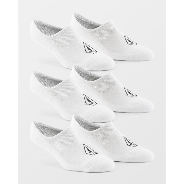 Ponožky Volcom Stones Nshw 3Pk - Bílá - Univerzální