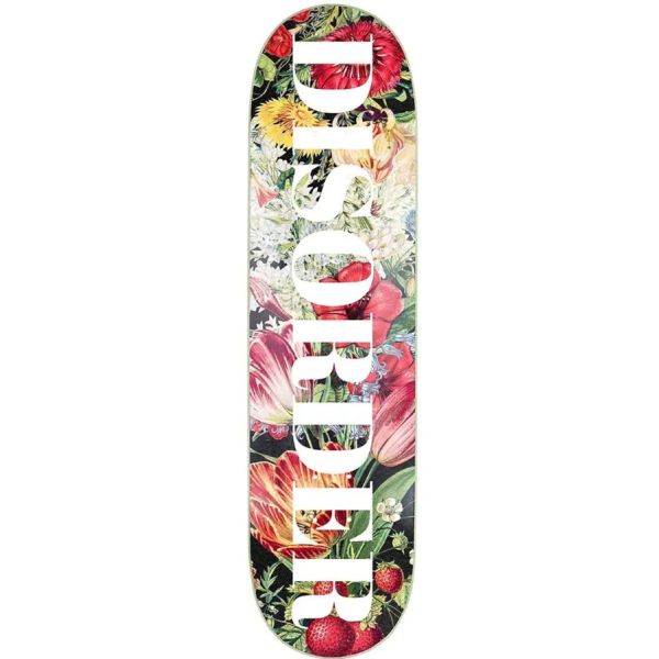 Sk8 Deska Disorder Floral - Červená - 8.0
